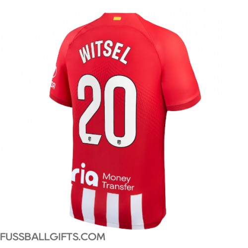 Atletico Madrid Axel Witsel #20 Fußballbekleidung Heimtrikot 2023-24 Kurzarm